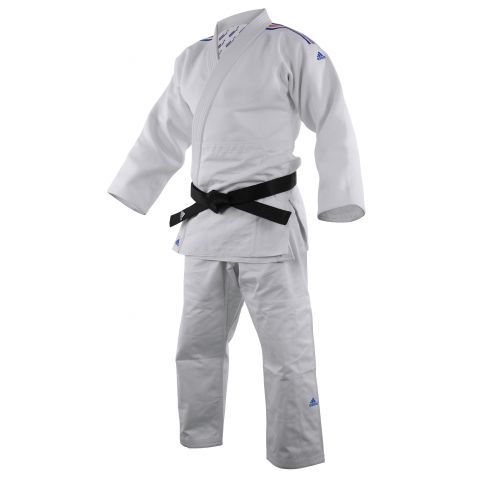 Kimono judo ADIDAS millenium à bandes bleu blanc rouge